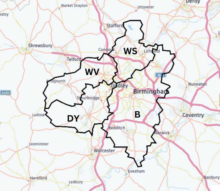 West Midlands Territory for Sale