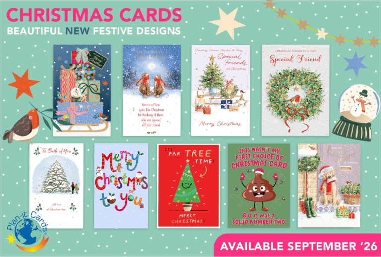 We’ve Been Busy Getting Christmas Ready at Plan-it Cards…
